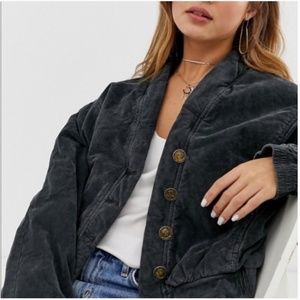 Large gray Free People Main Squeeze Jacket